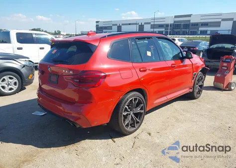 2020 BMW X3 M from USA, damaged, VIN 5YMTS0C01LLT10705